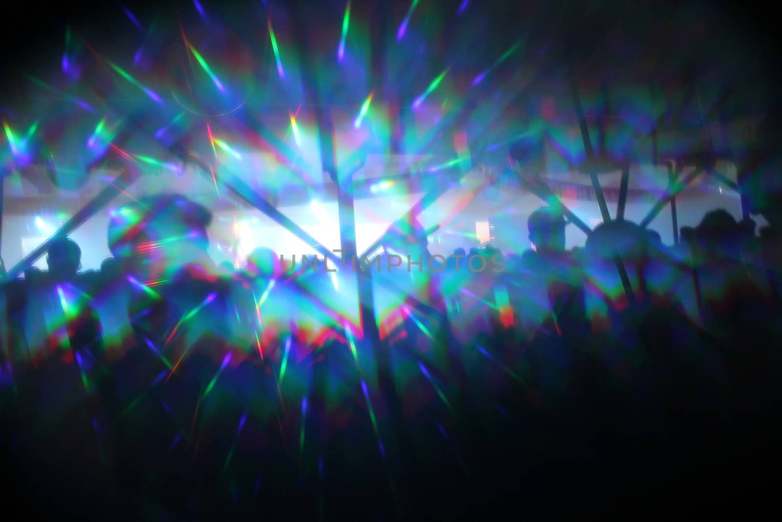 abstract lights nightclub dance party background lights and lasers