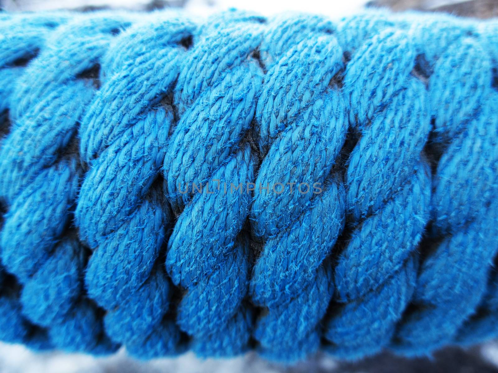 blue or turquoise rope background