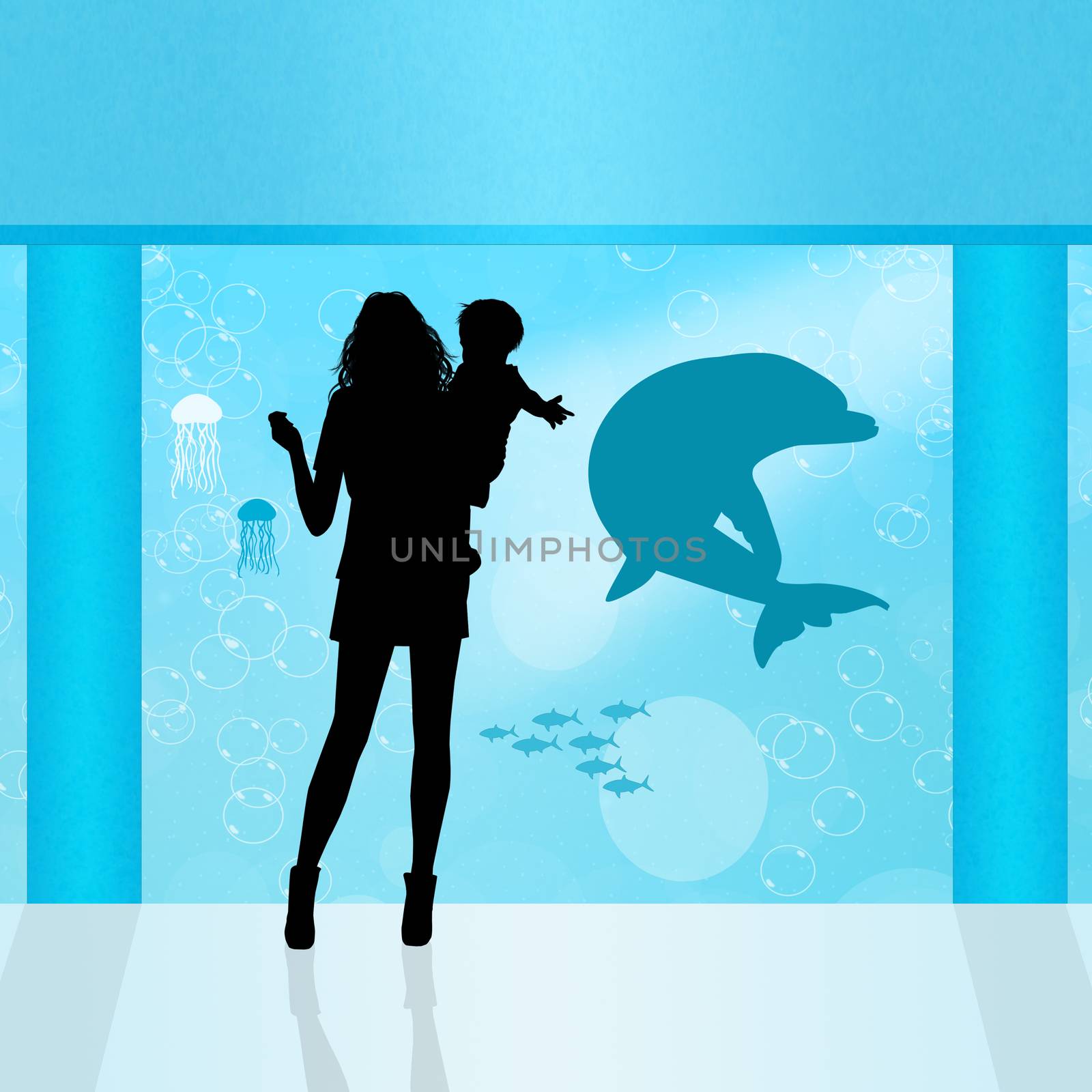 people in the aquarium by adrenalina