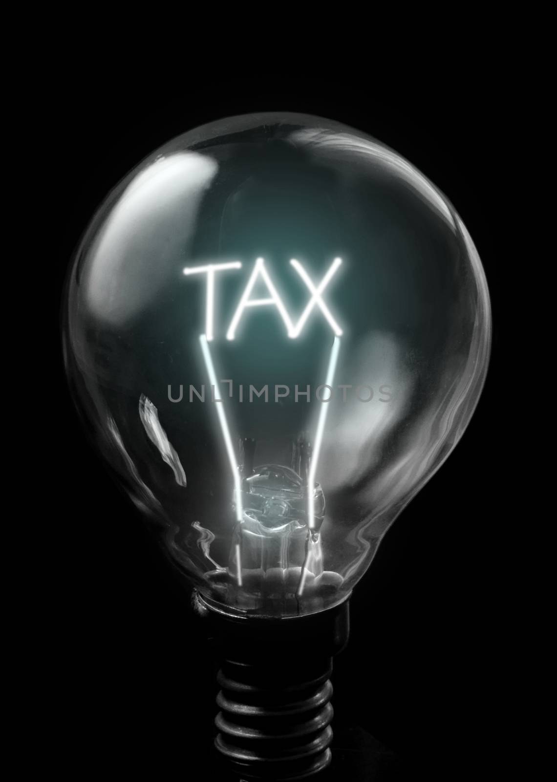 Tax lit up bulb 