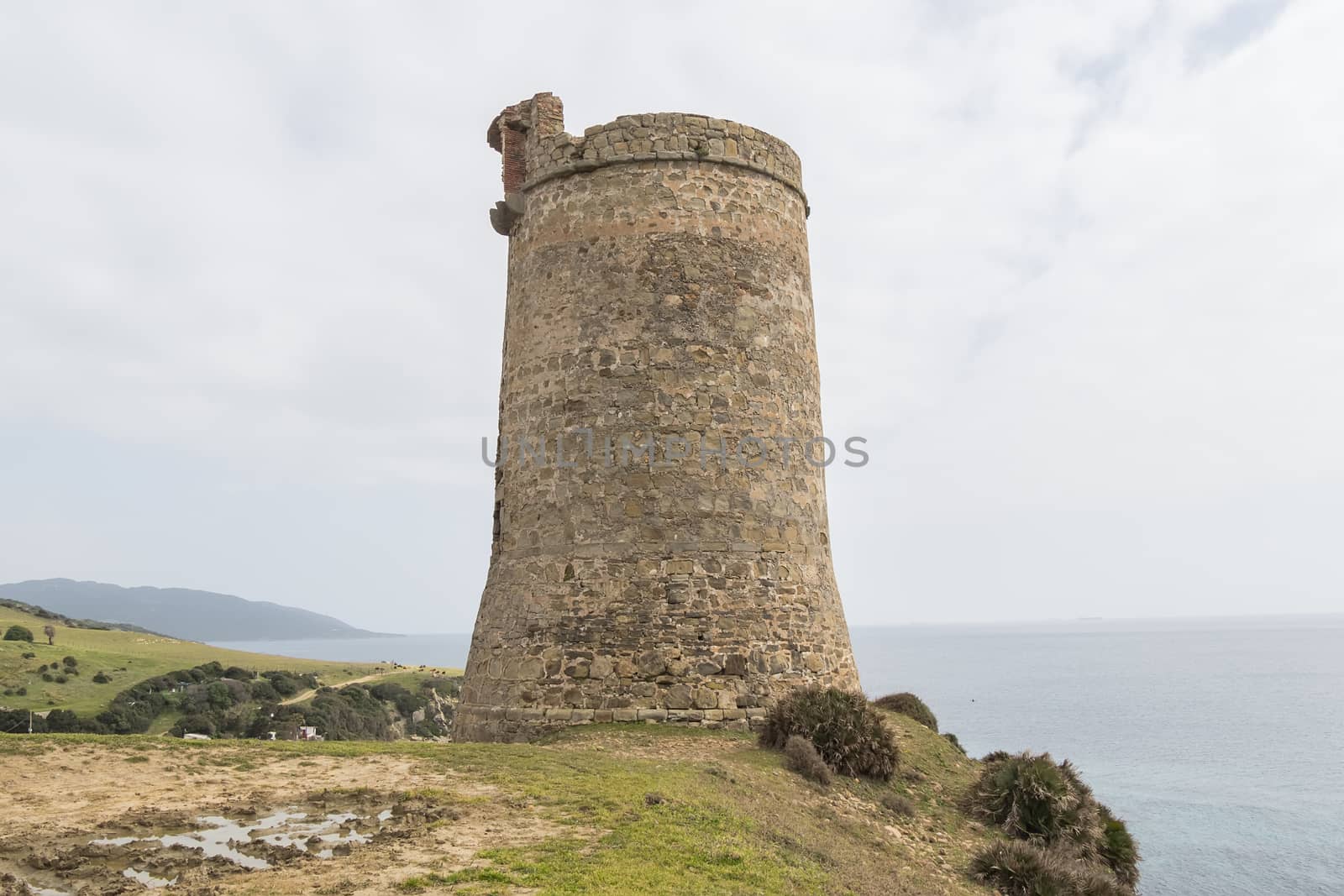 Guadalmesi watchtower, Strait Natural Park, Cadiz, Spain by max8xam