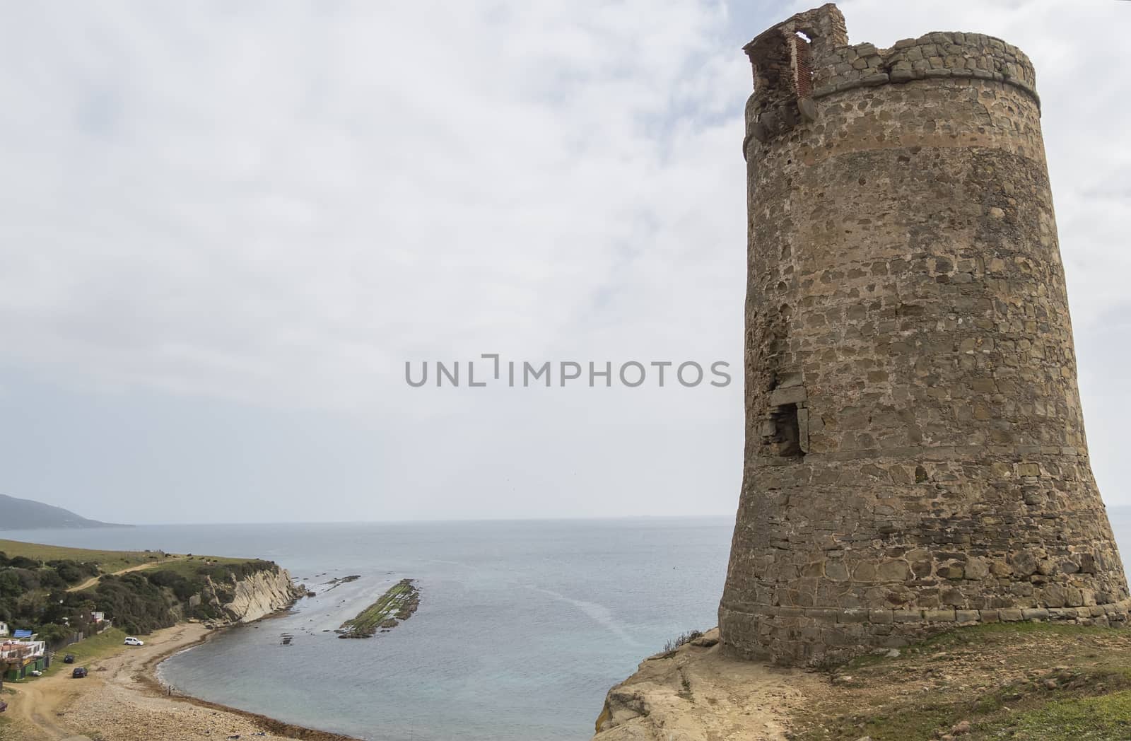 Guadalmesi watchtower, Strait Natural Park, Cadiz, Spain by max8xam