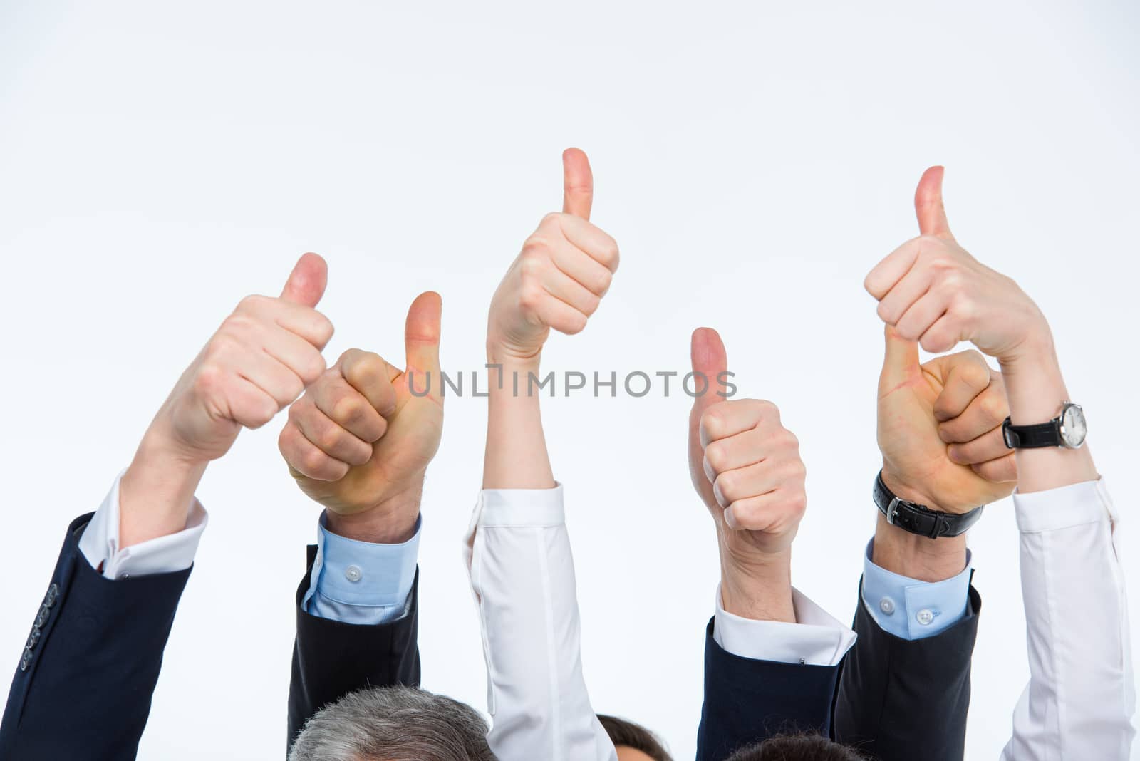 People showing thumbs up by LightFieldStudios