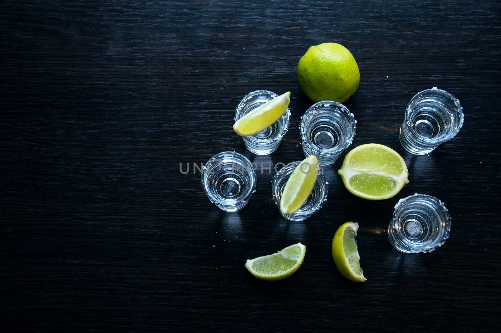 Silver tequila - Traditional Mexican drink by natali_brill