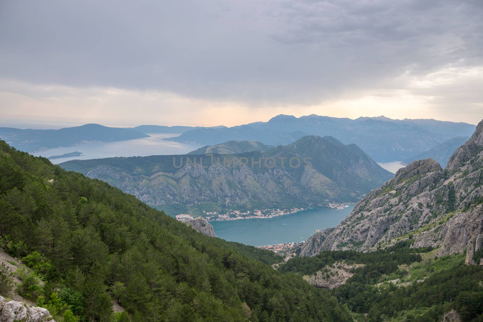 Bay of Kotor in Montenegro by vlaru