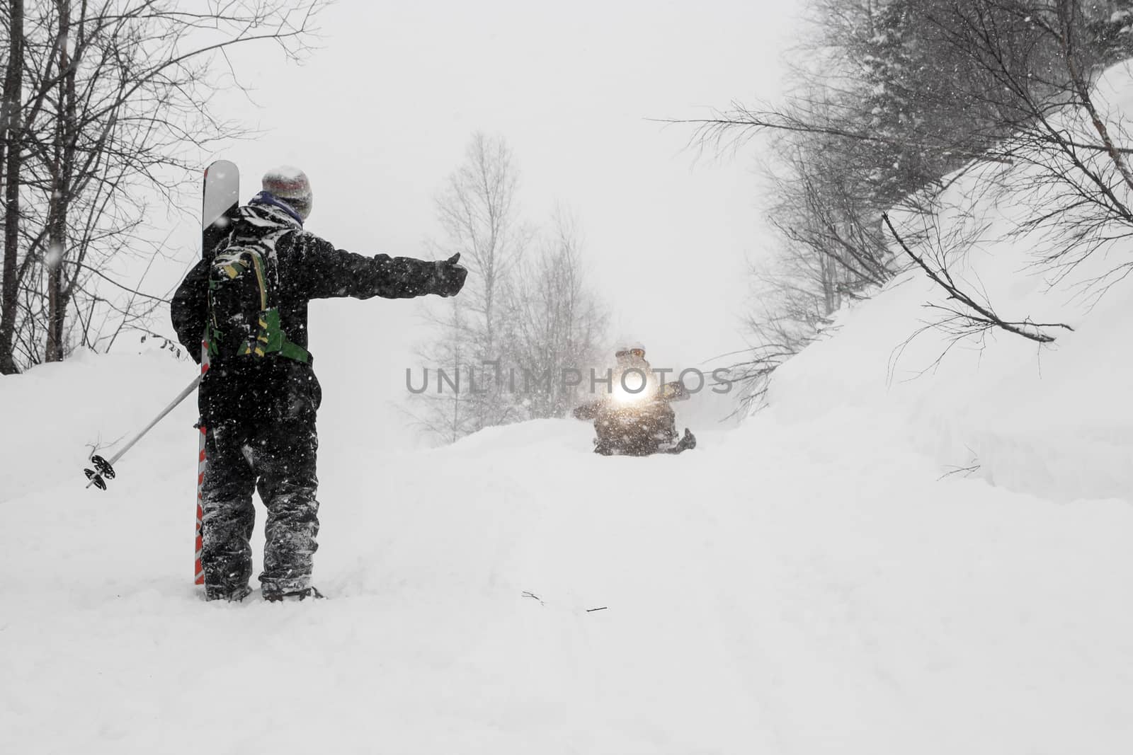 Freeride in Siberia by Chudakov