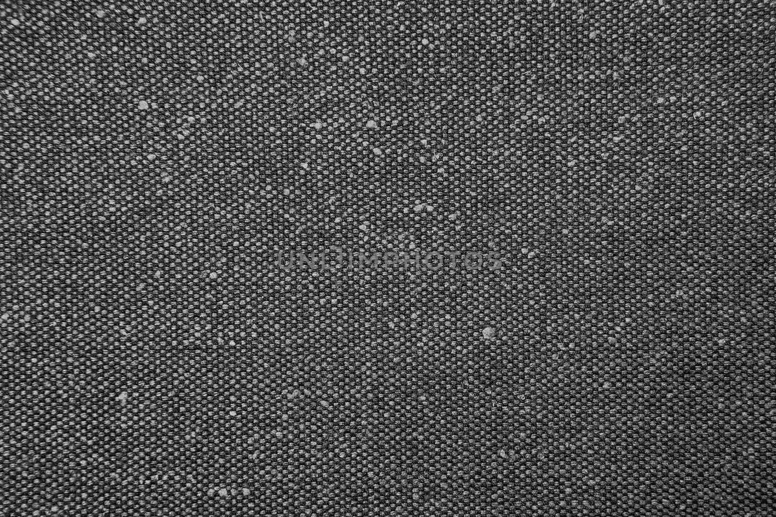 Gray wool fabric tweed for background. by natazhekova