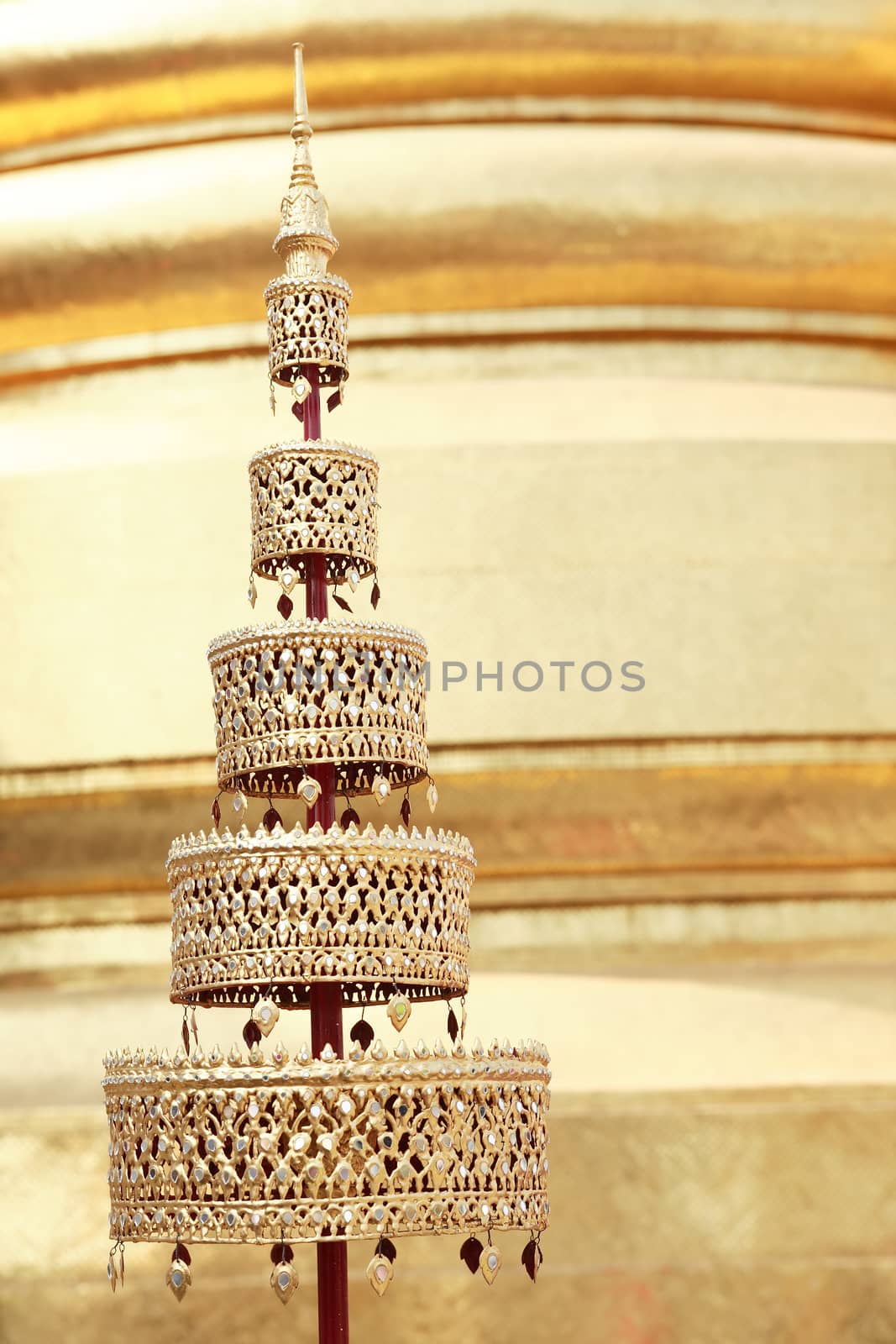 Temple of the Emerald Buddha, Royal Palace in Bangkok, Thailand. Full official name Wat Phra Si Rattana Satsadaram