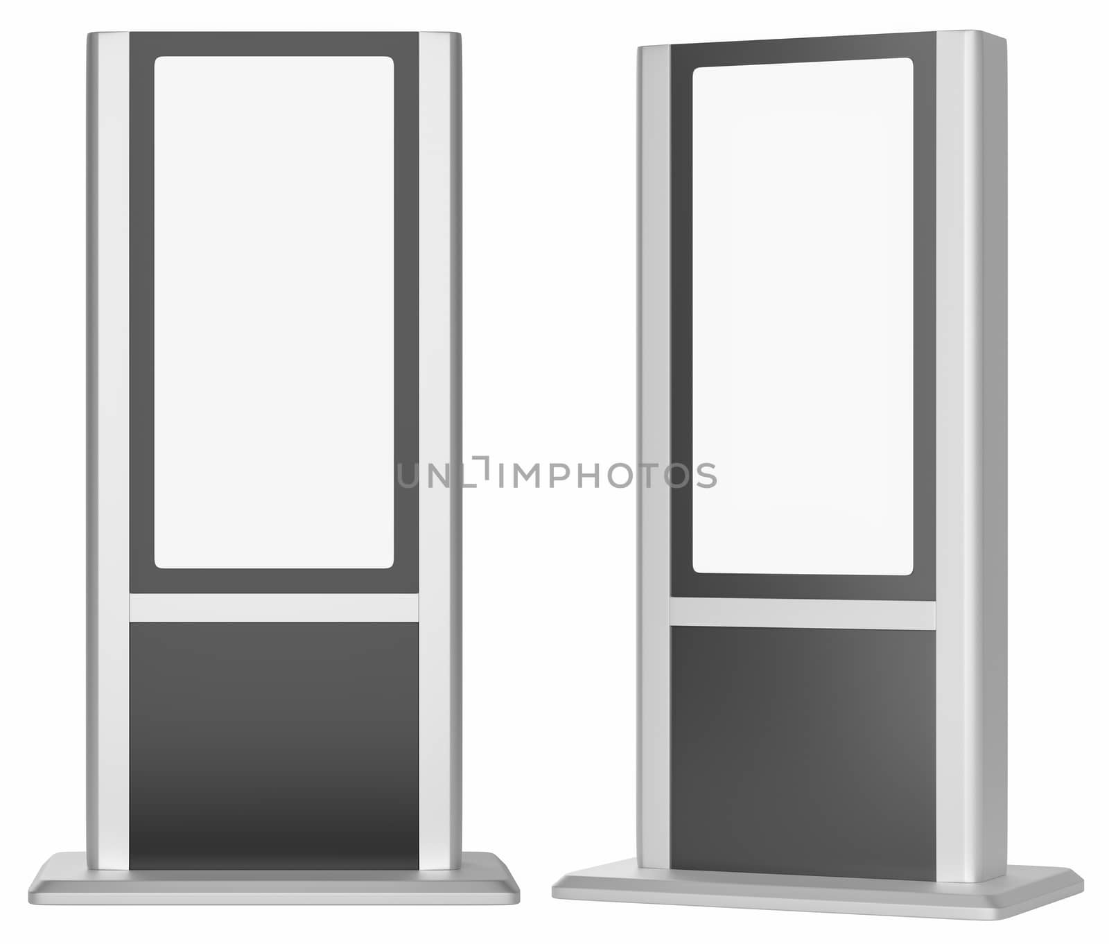 Blank Lightboxes. Template For Your Design by cherezoff