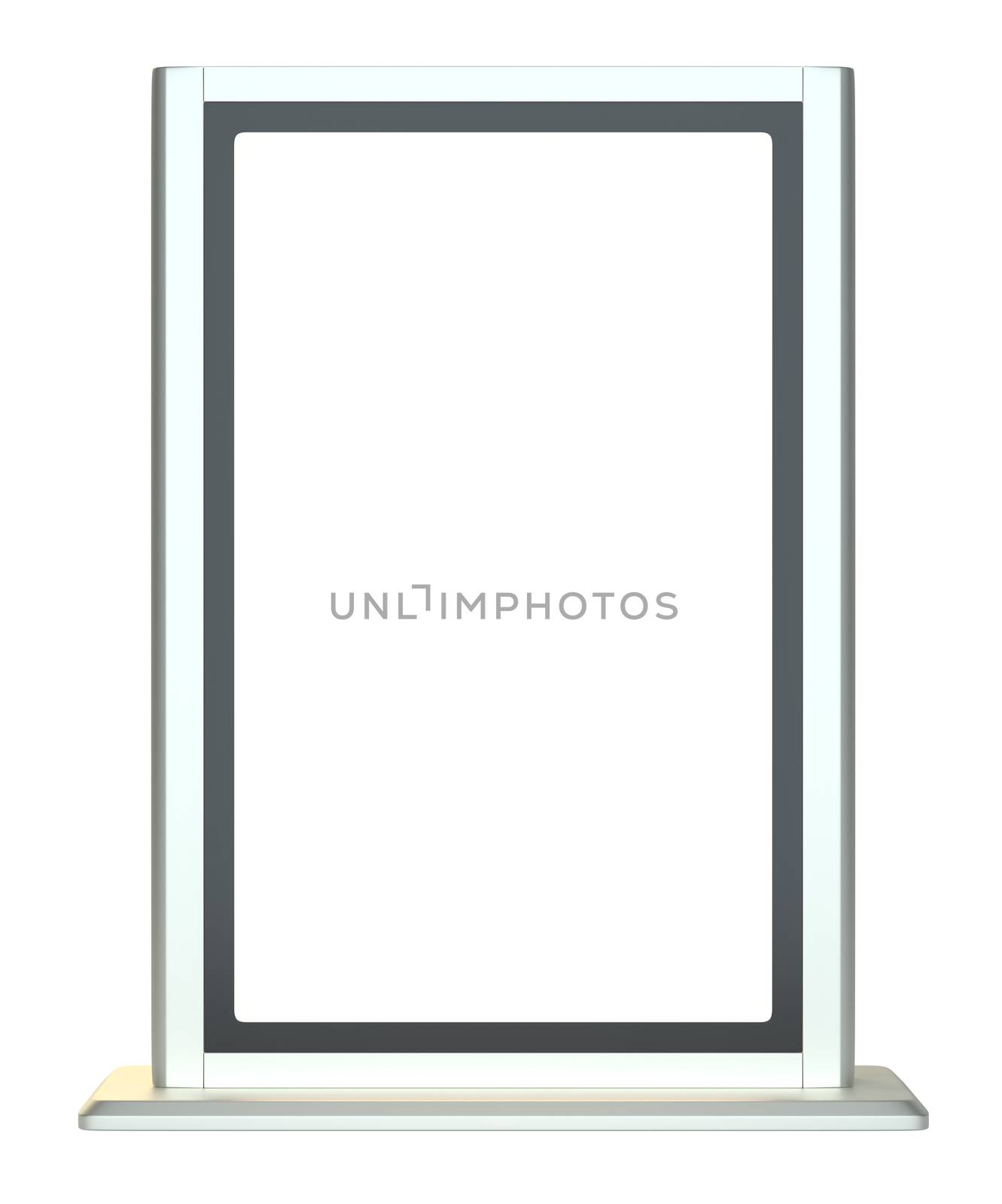 Vertical blank template outdoor lightbox by cherezoff