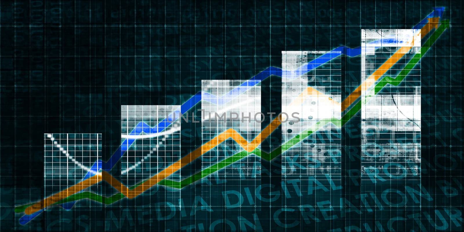 Successful Technology Growth Business Chart for Presentation