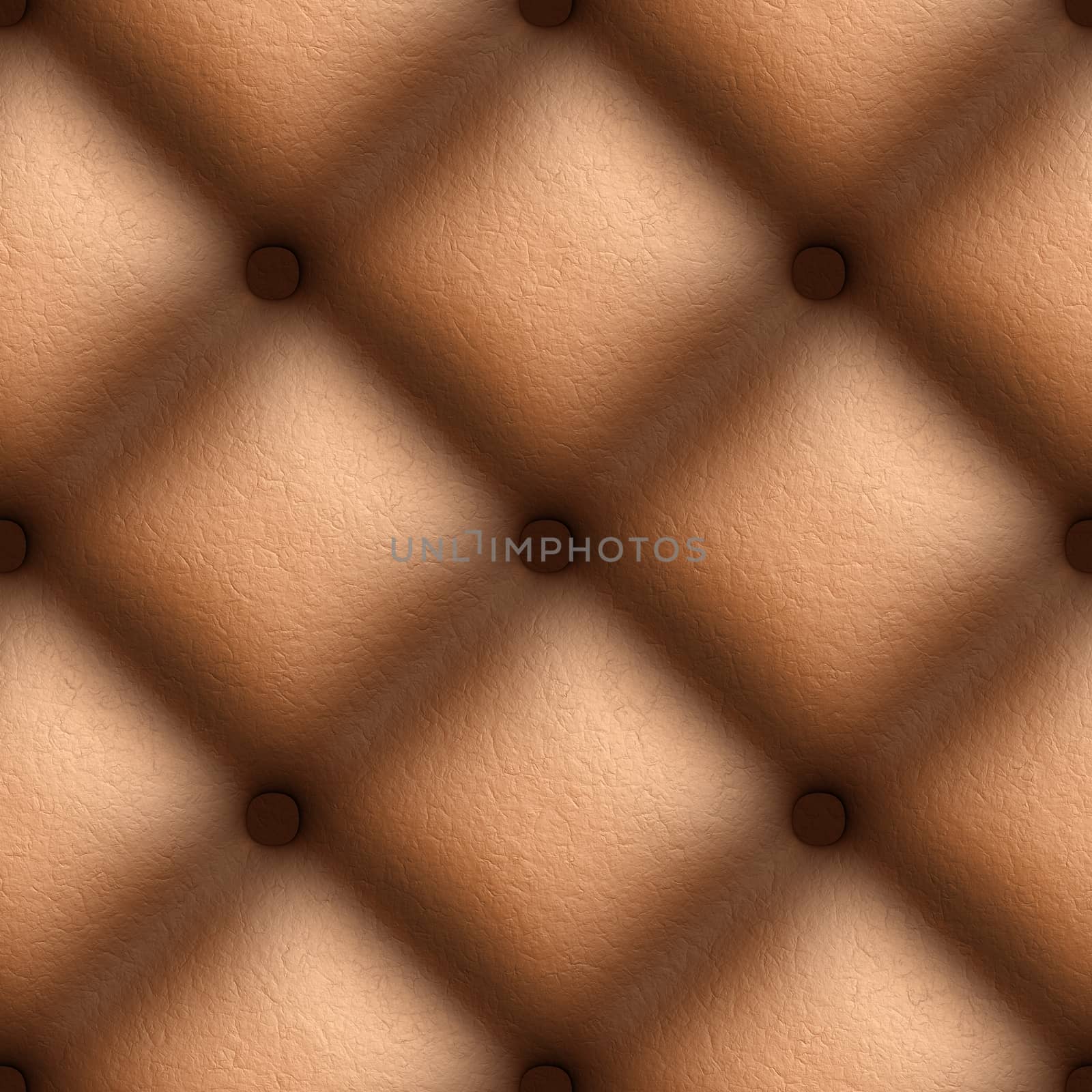 Brown Skin Illustrations, 3D seamless background pattern.