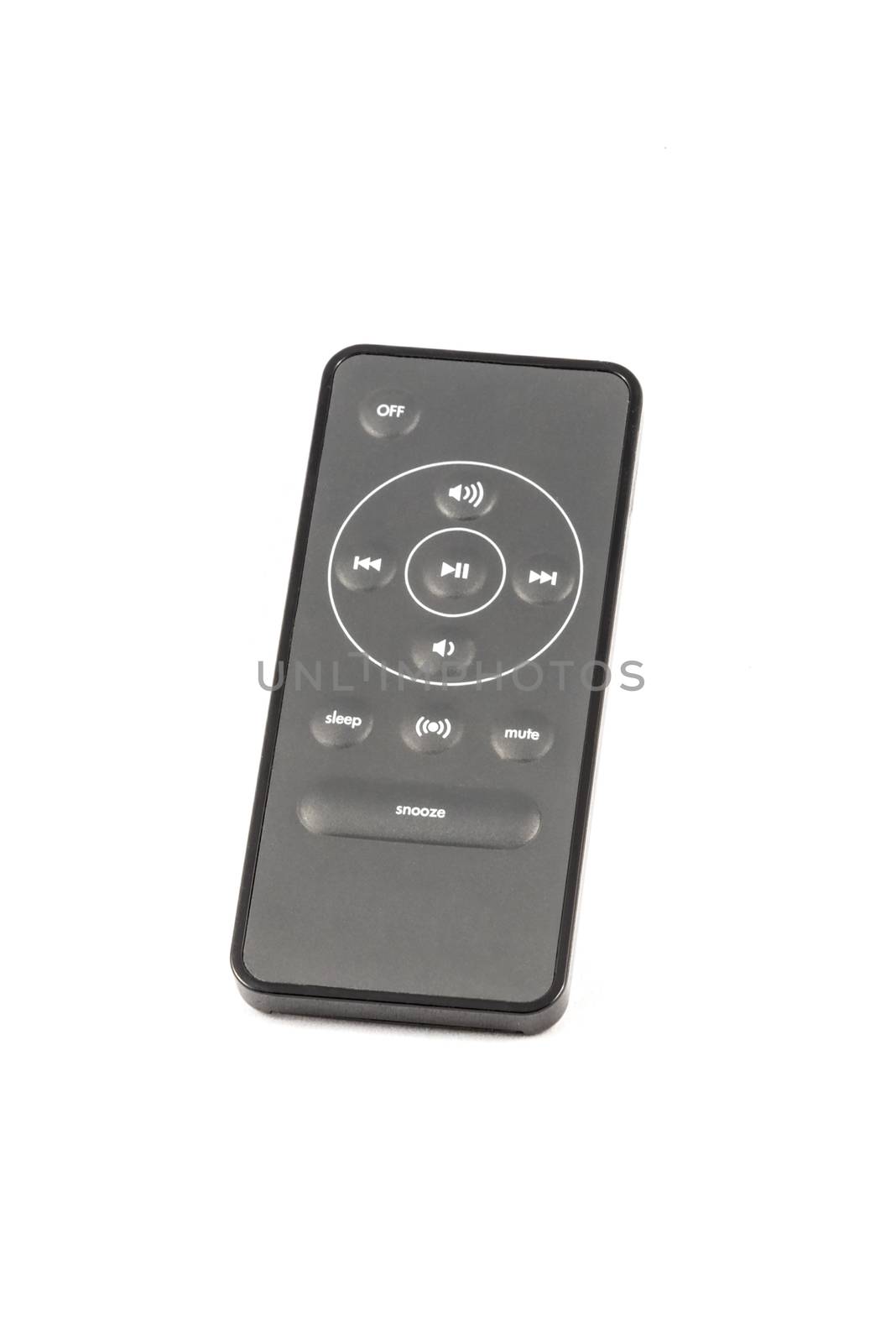 Small black unbranded remote control  by marcorubino