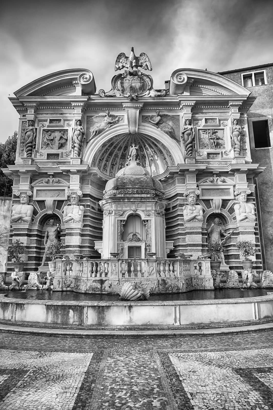 The Fountain of the Organ, Villa d'Este, Tivoli, Italy by marcorubino
