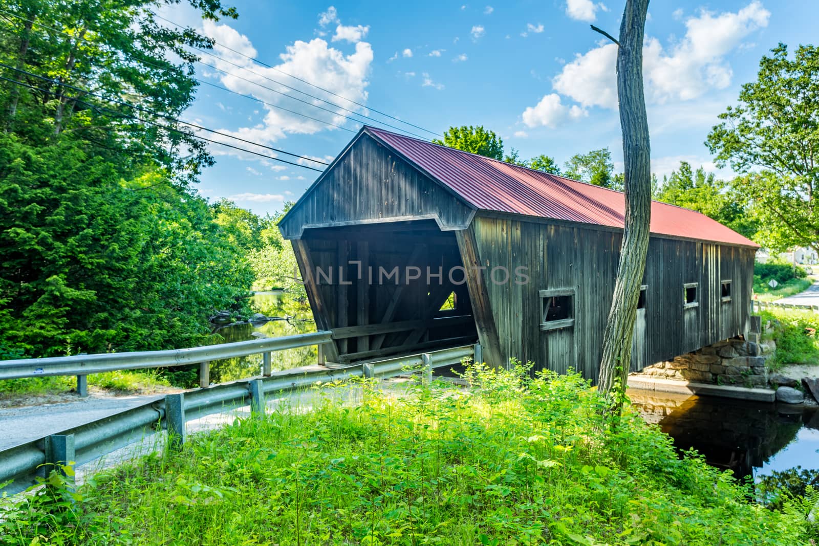 The Dalton Covered Bridge is a historic covered bridge that carries Joppa Road over the Warner River in Warner, New Hampshire.