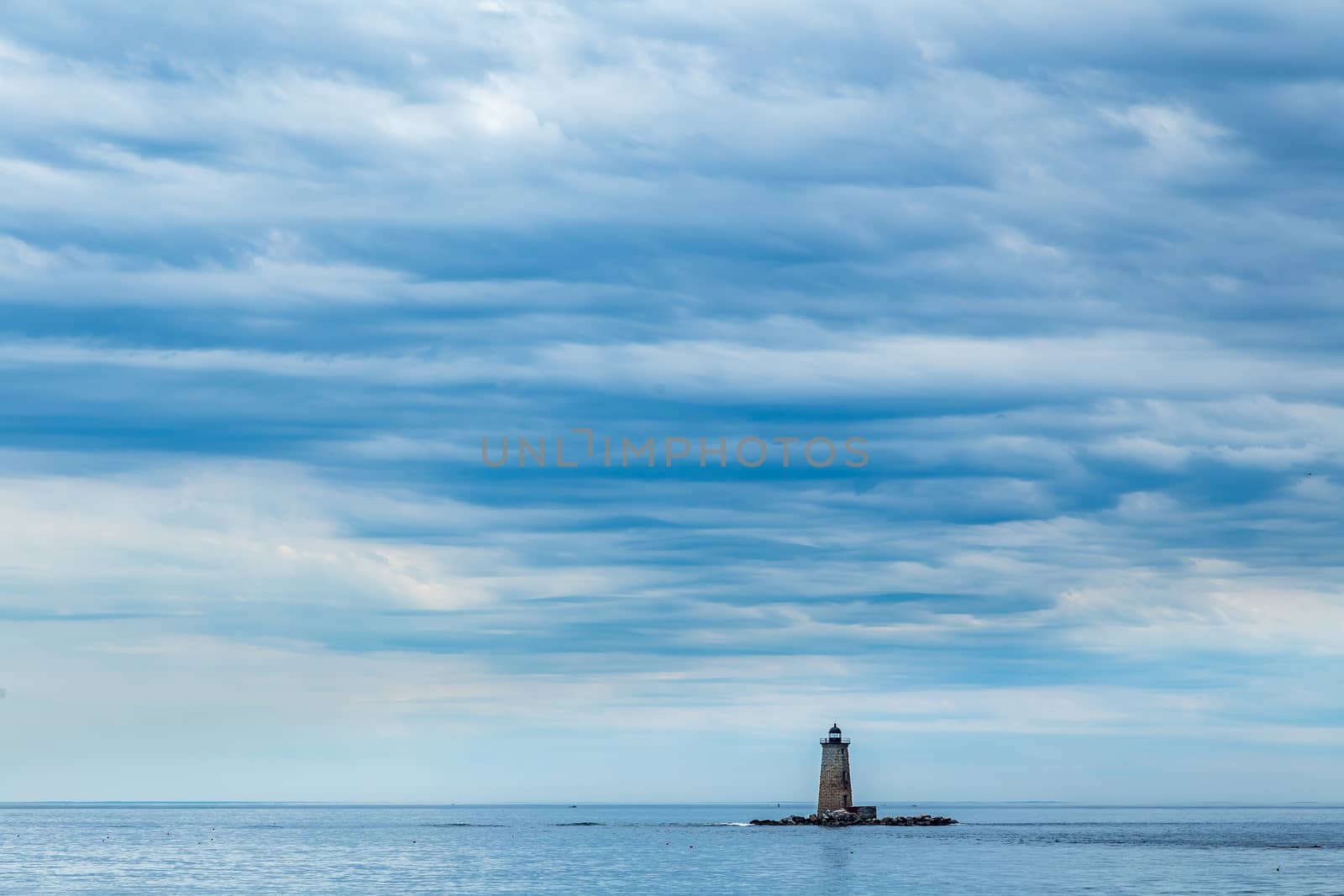 Whaleback Light Kittery Maine by adifferentbrian
