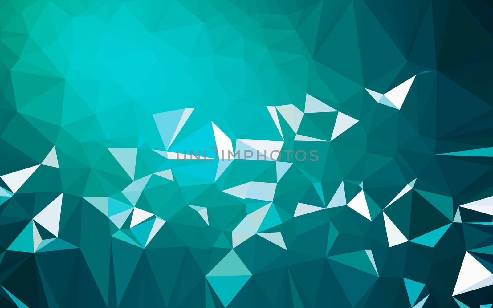 Abstract low poly background, geometry triangle by teerawit