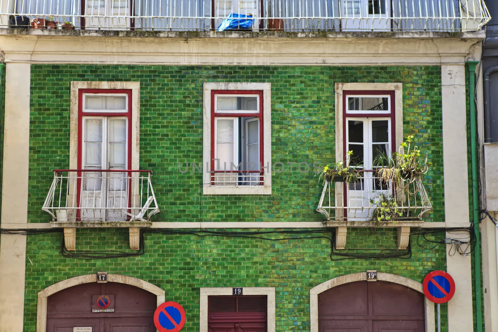 Old building in Lisbon, Portugal
