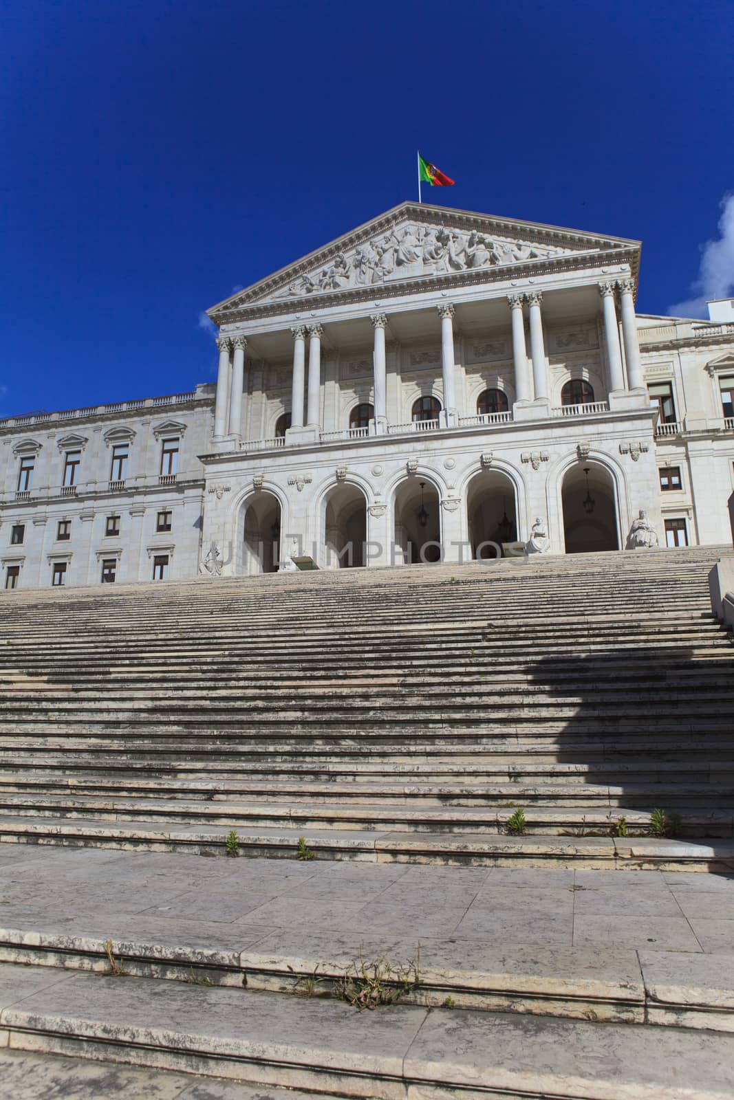 Monumental Portuguese Parliament by kalnenko