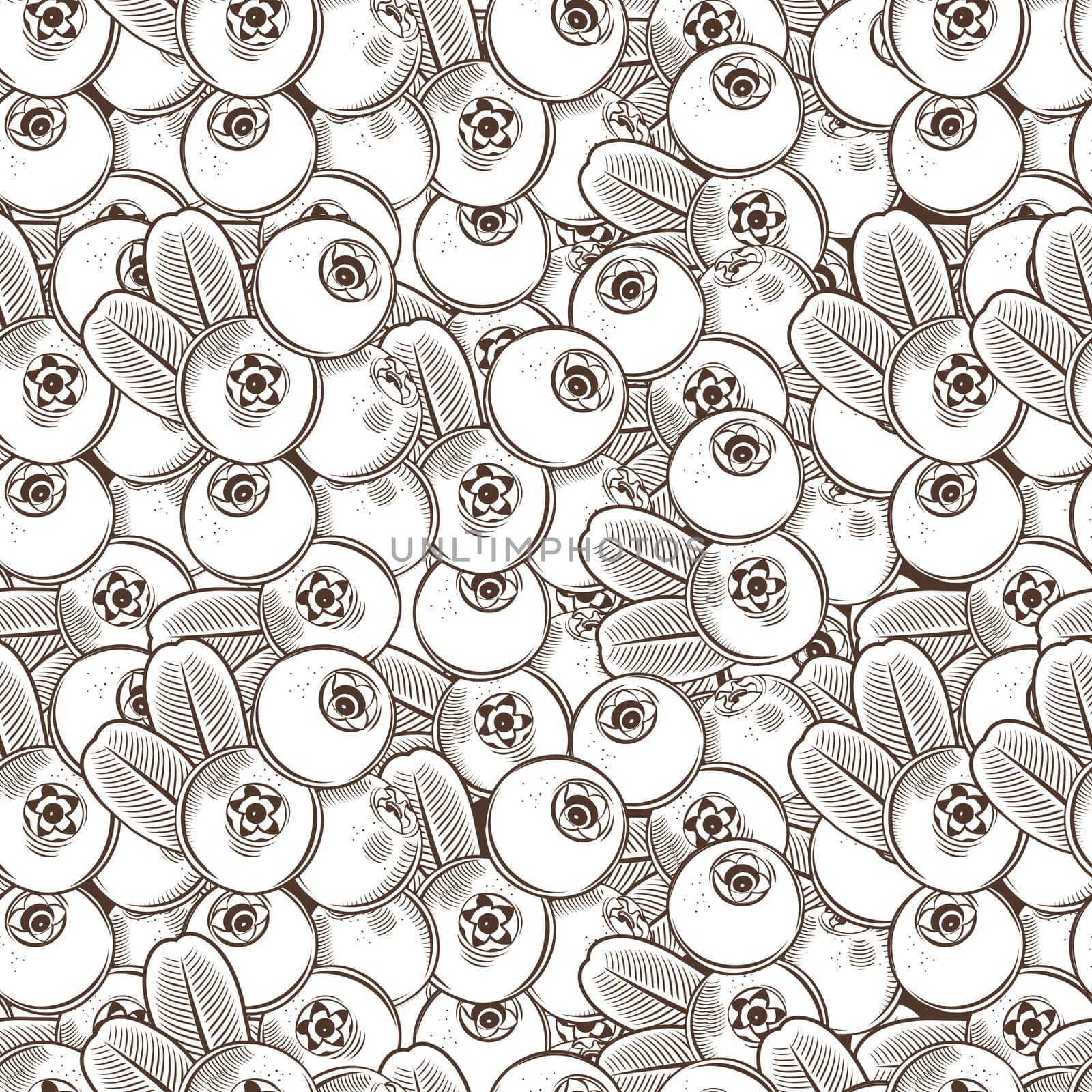 Vintage Cowberry Seamless Pattern by ConceptCafe