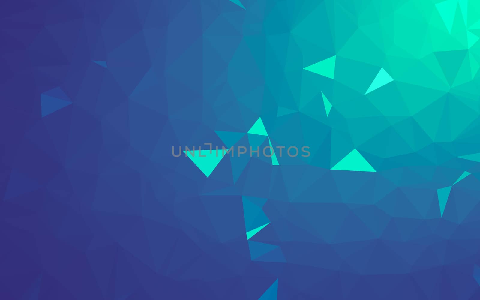 Abstract low poly background, geometry triangle by teerawit