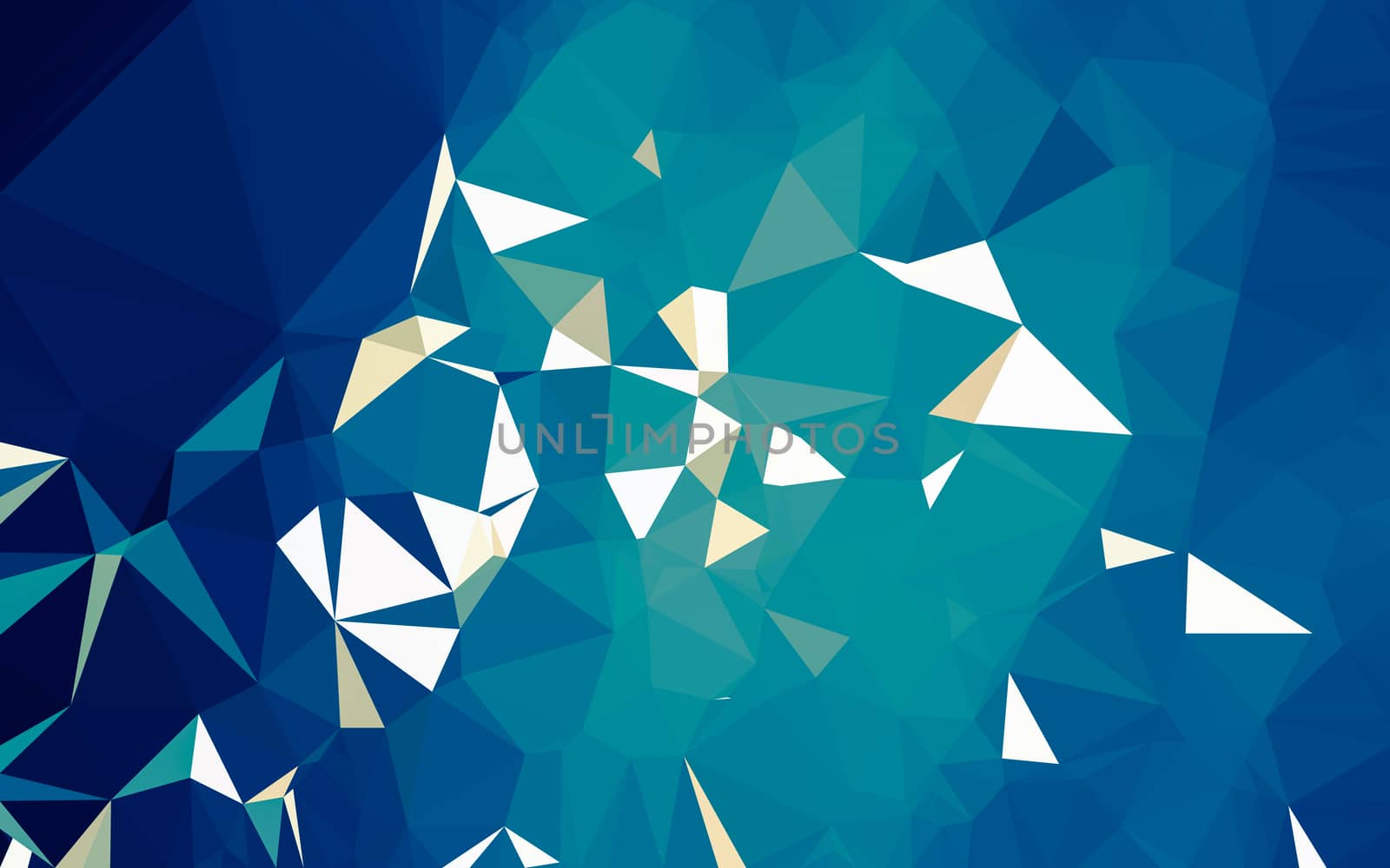 Abstract low poly background, geometry triangle by teerawit