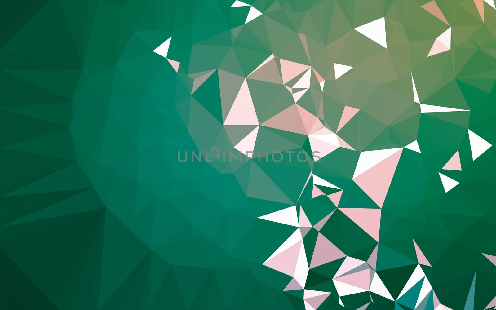 Abstract low poly background, geometry triangle by teerawit