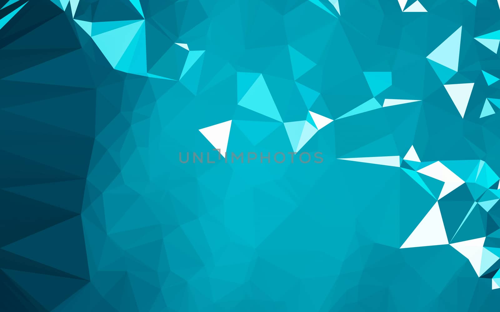 Abstract low poly background, geometry triangle by teerawit