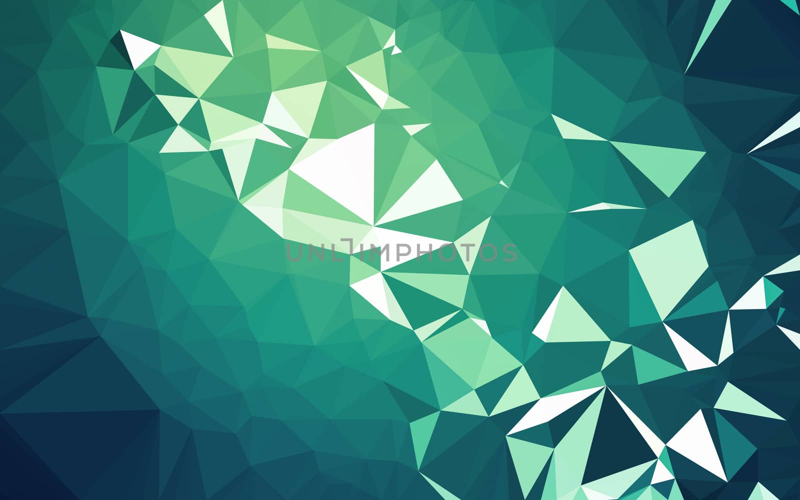 Abstract low poly background, geometry triangle by teerawit