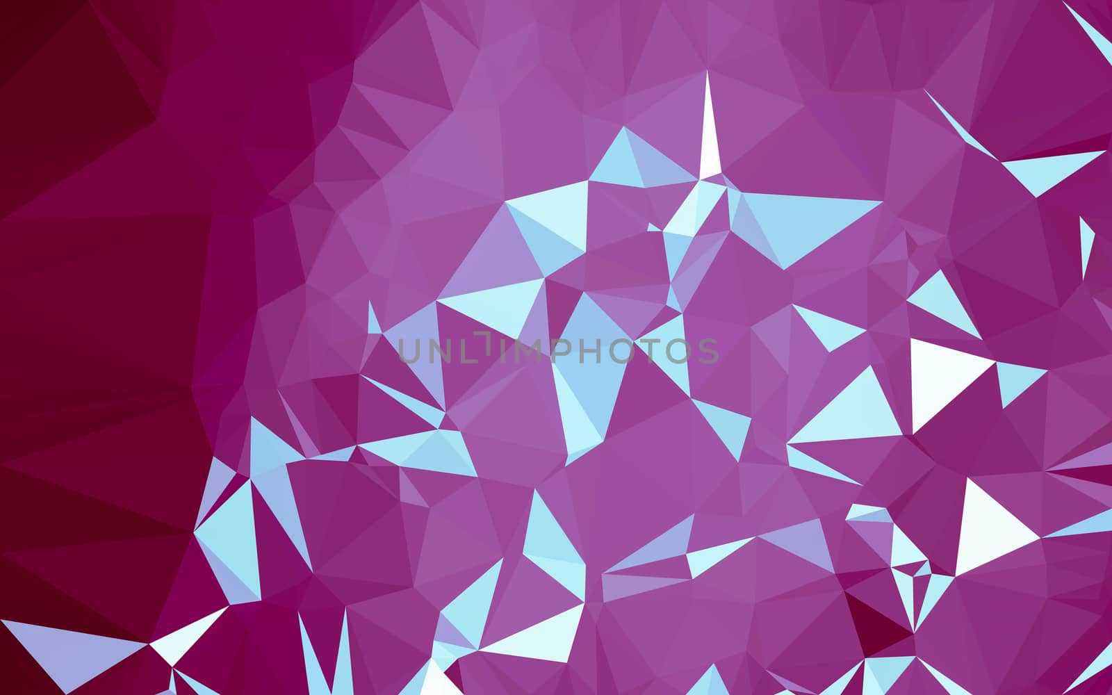 Abstract low poly background, geometry triangle by teerawit