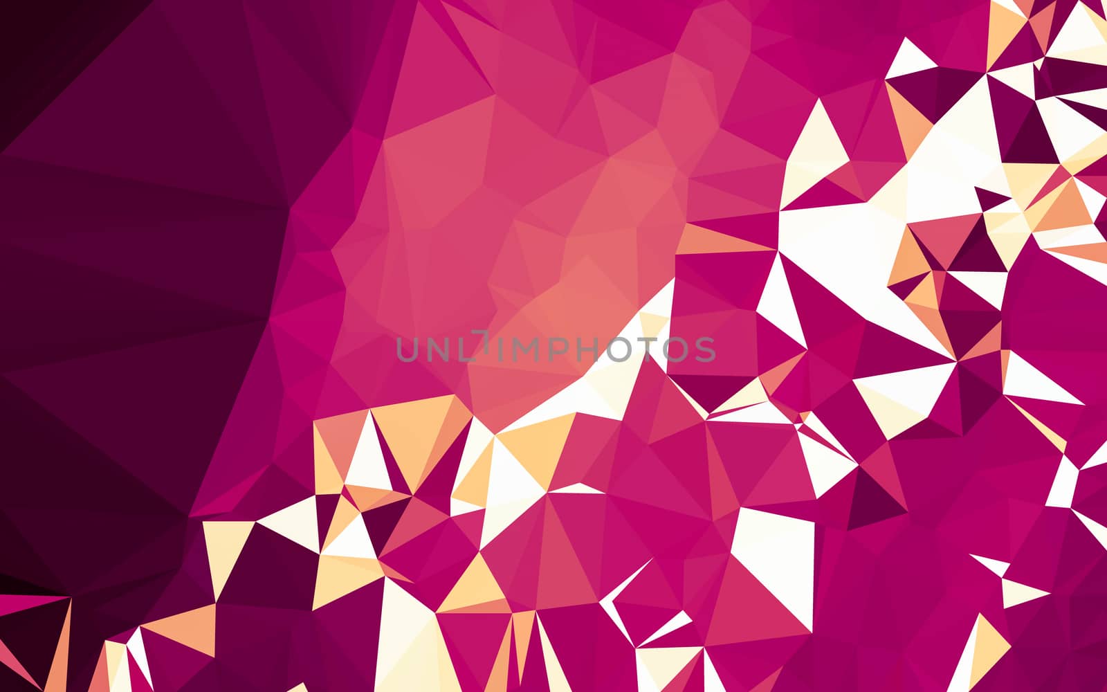 Abstract low poly background, geometry triangle by teerawit