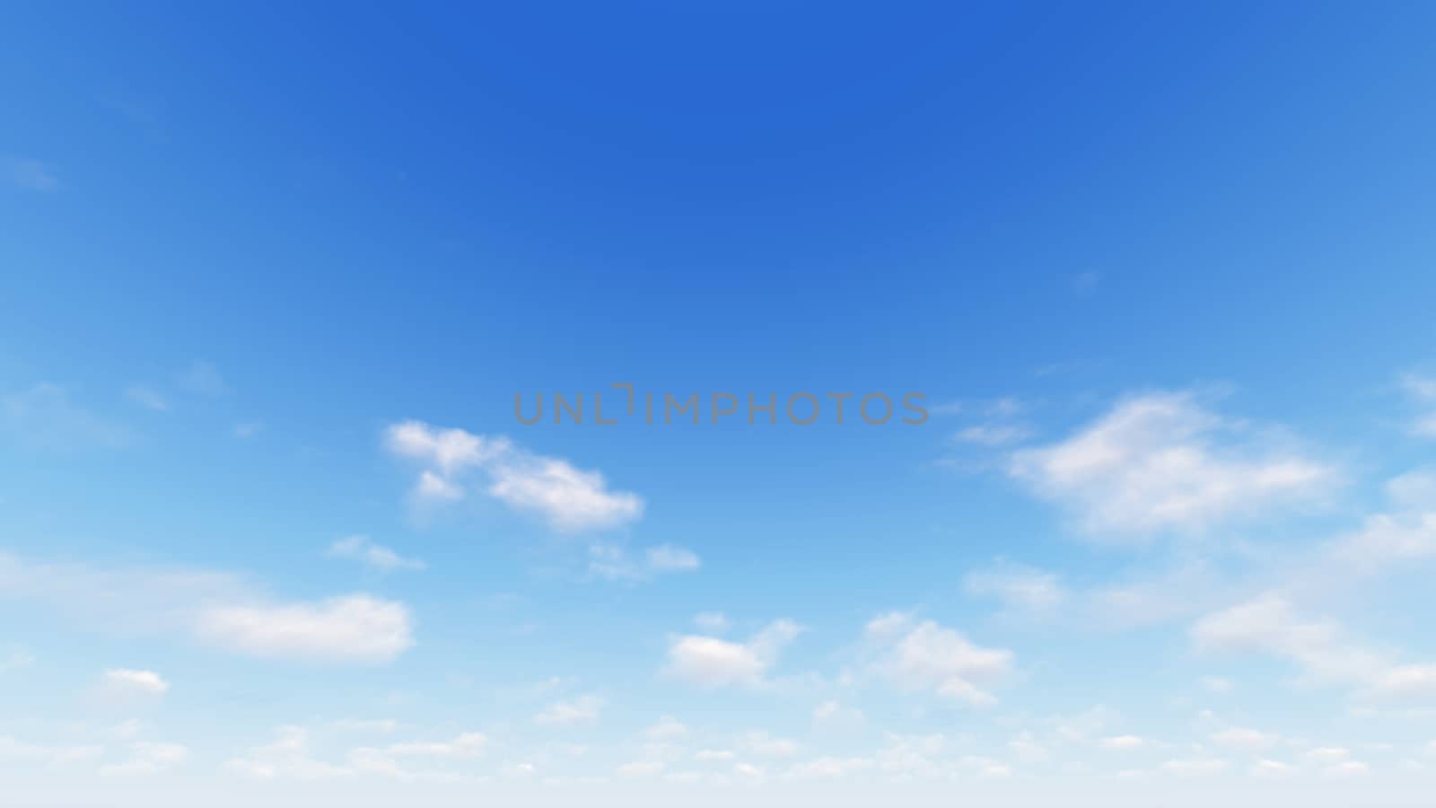 Cloudy blue sky abstract background, blue sky background with tiny clouds, 3d rendering

