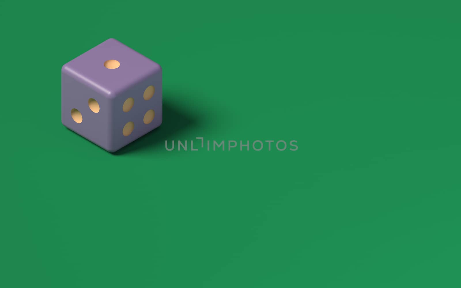 DICE ISOLATED ON PLAIN BACKGROUND by PrettyTG