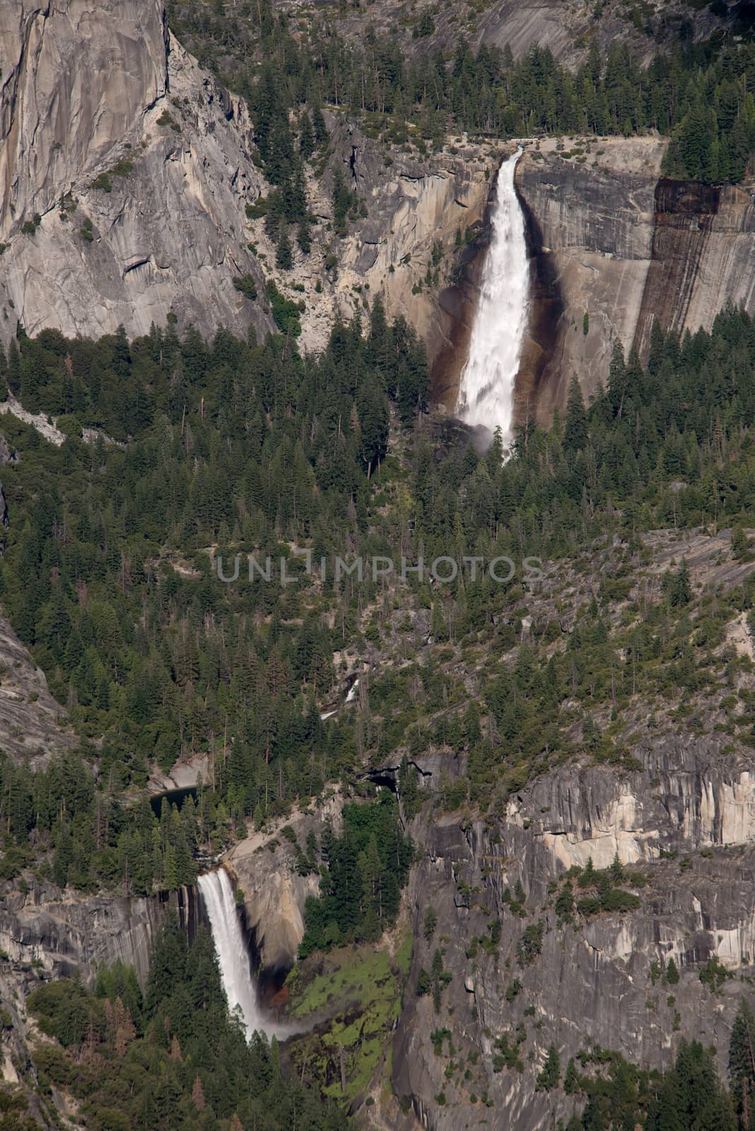 Yosemite Falls from Glacier Point, Yosemite National Park