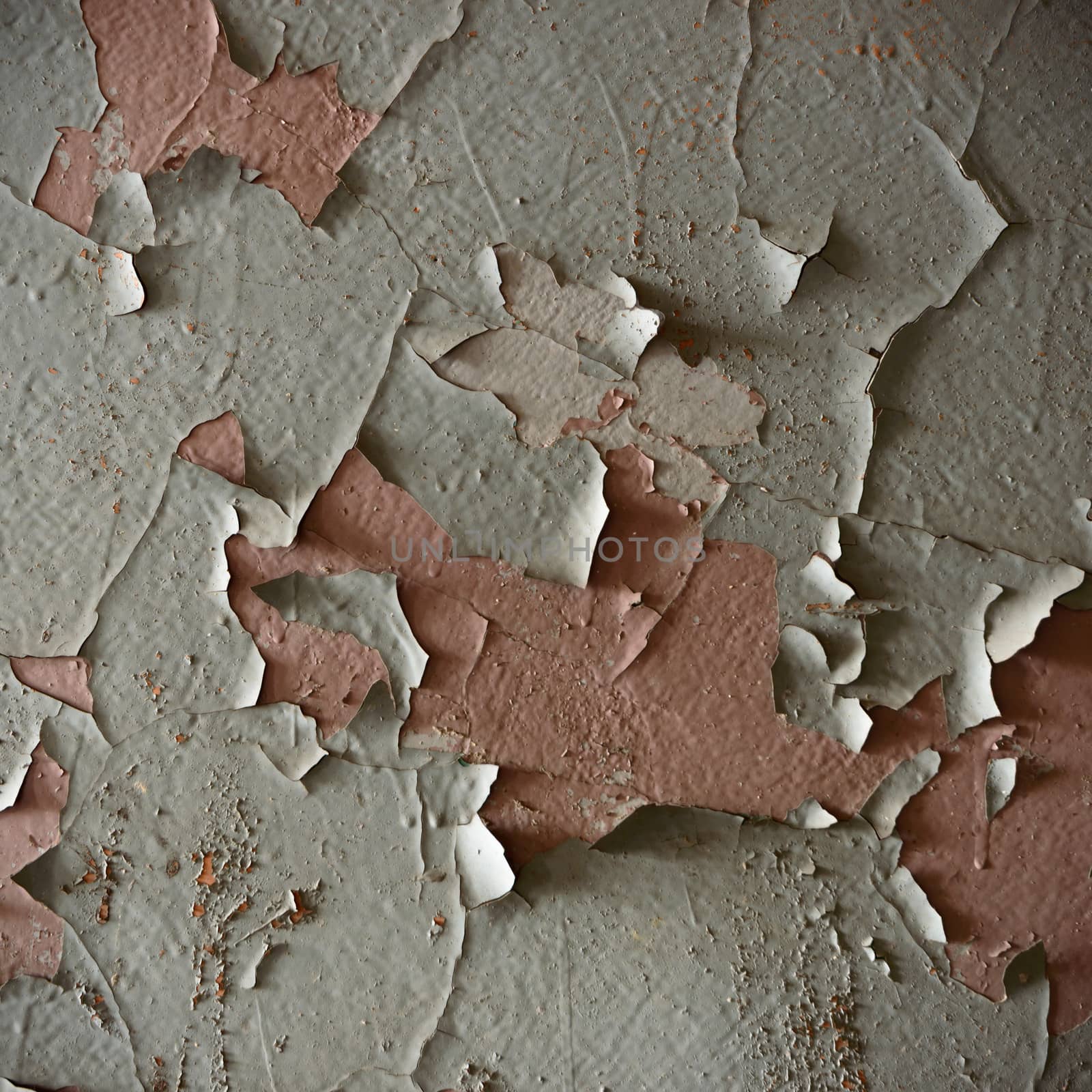 ruins of a very heavily polluted industrial factory, industrial series