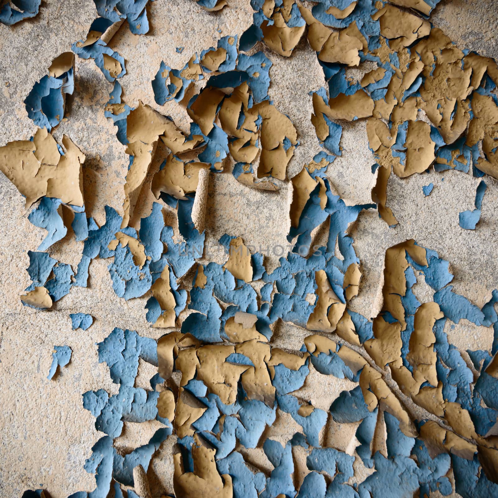 ruins of a very heavily polluted industrial factory, industrial series