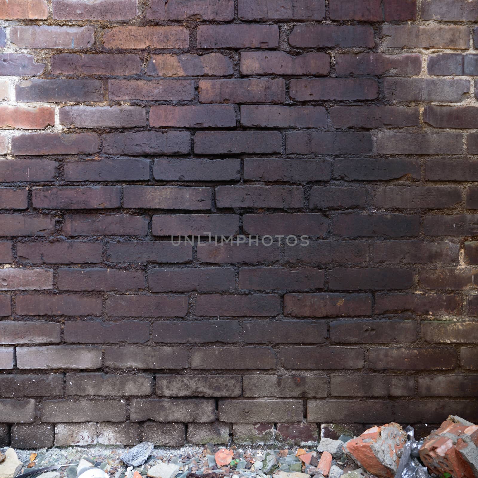ruins of a very heavily polluted industrial factory, industrial series
