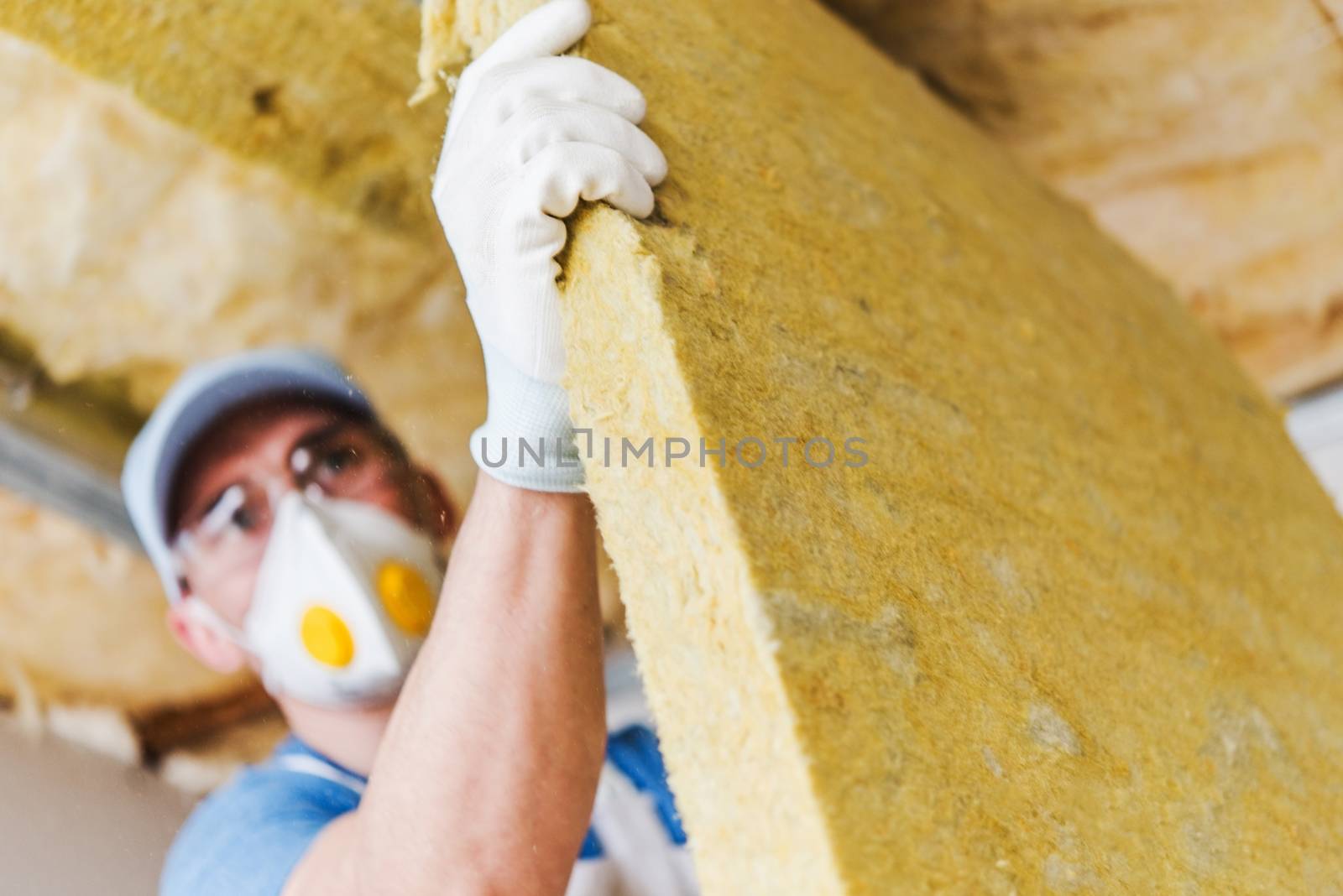 Roof Insulating by Mineral Wool by welcomia