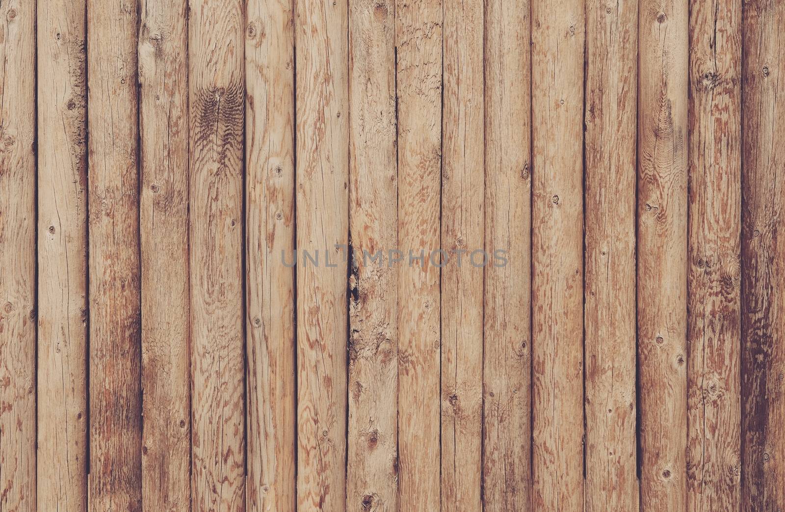 Wooden Wall Photo Backdrop. Small Wood Logs Pattern.