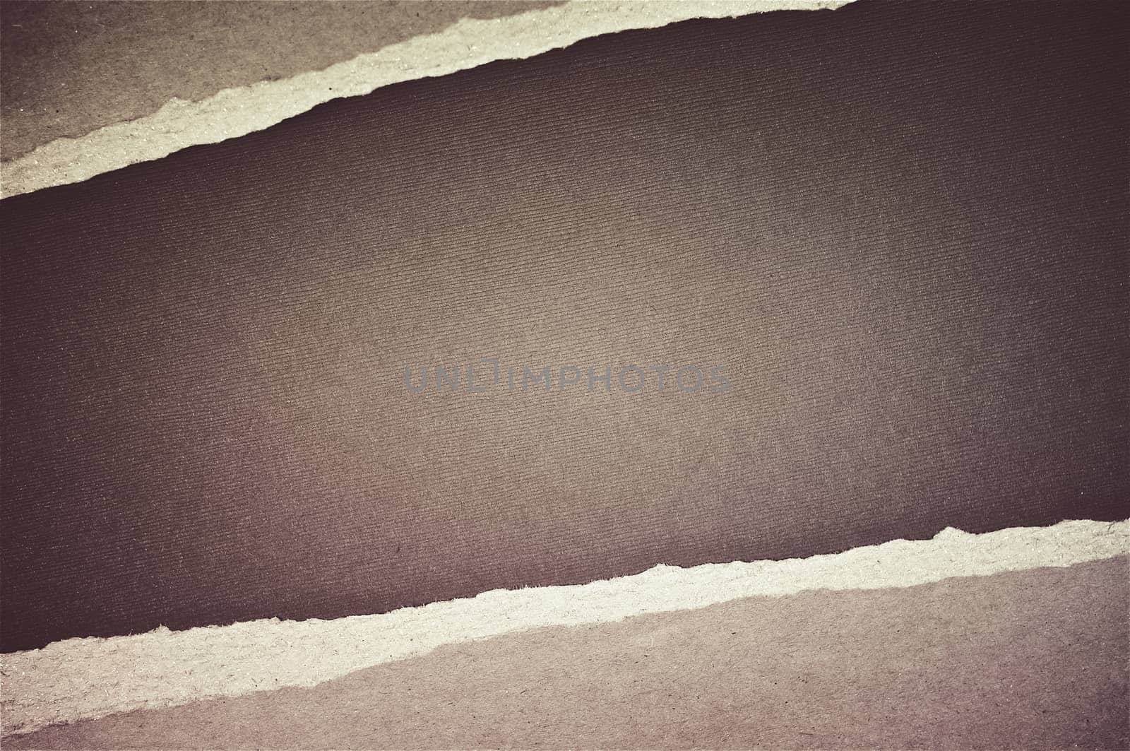 Brown Torn Paper Background. Browny Paper Backdrop with Copy Space.