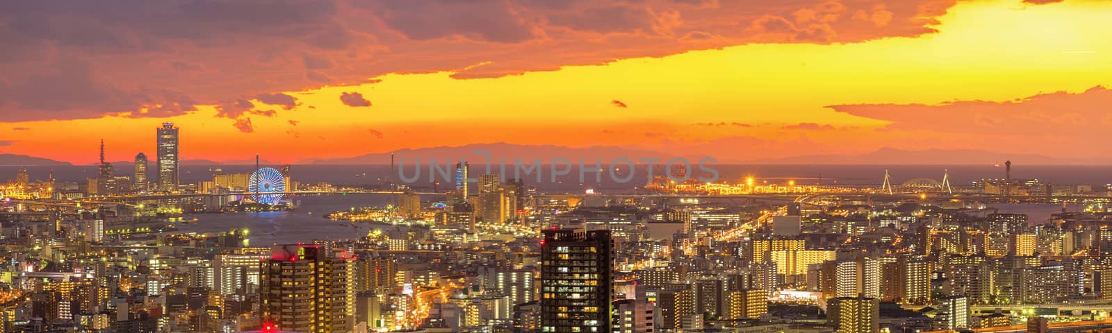 Osaka Skylines by vichie81