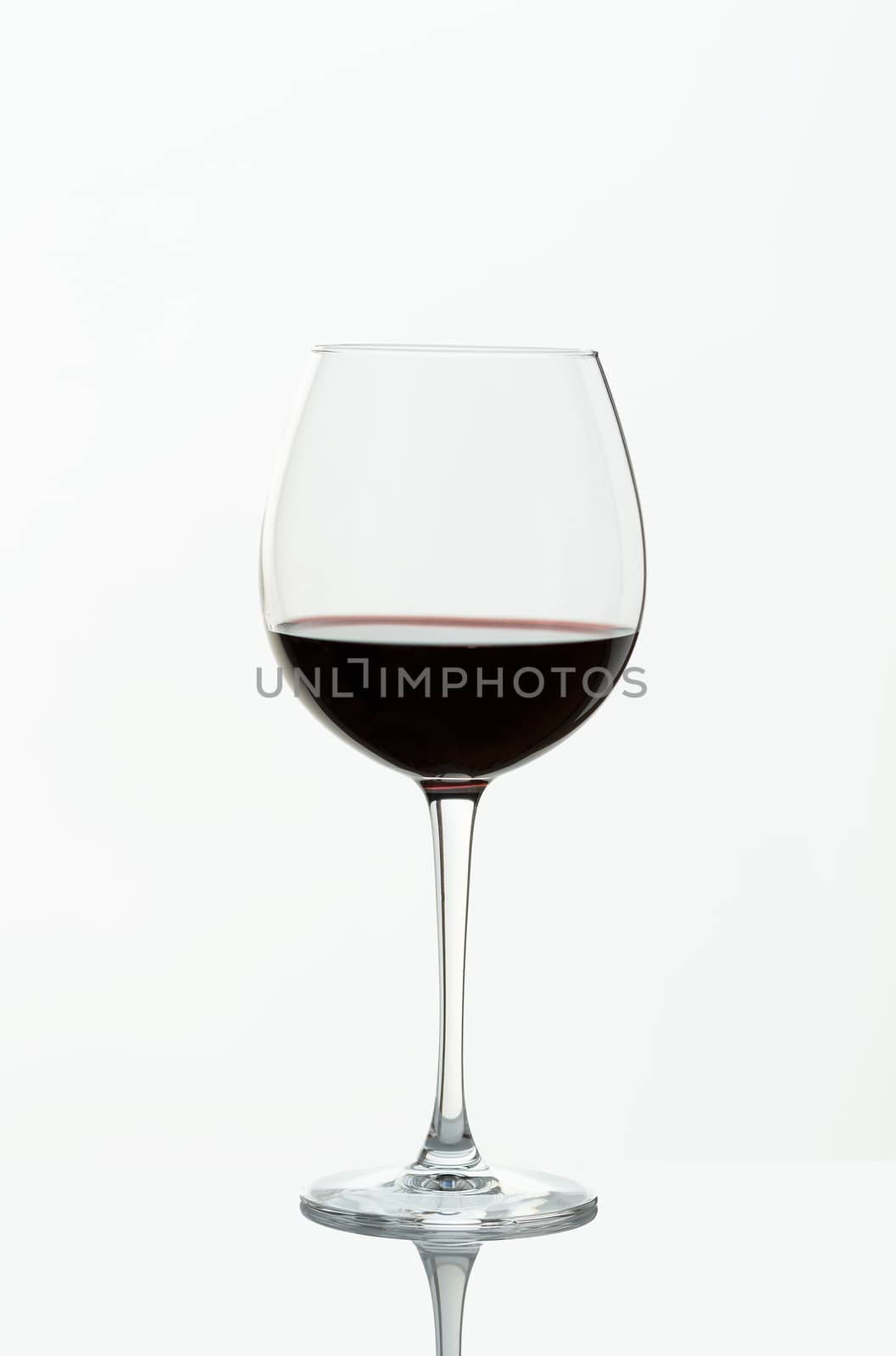Wineglass, red wine from Rioja
