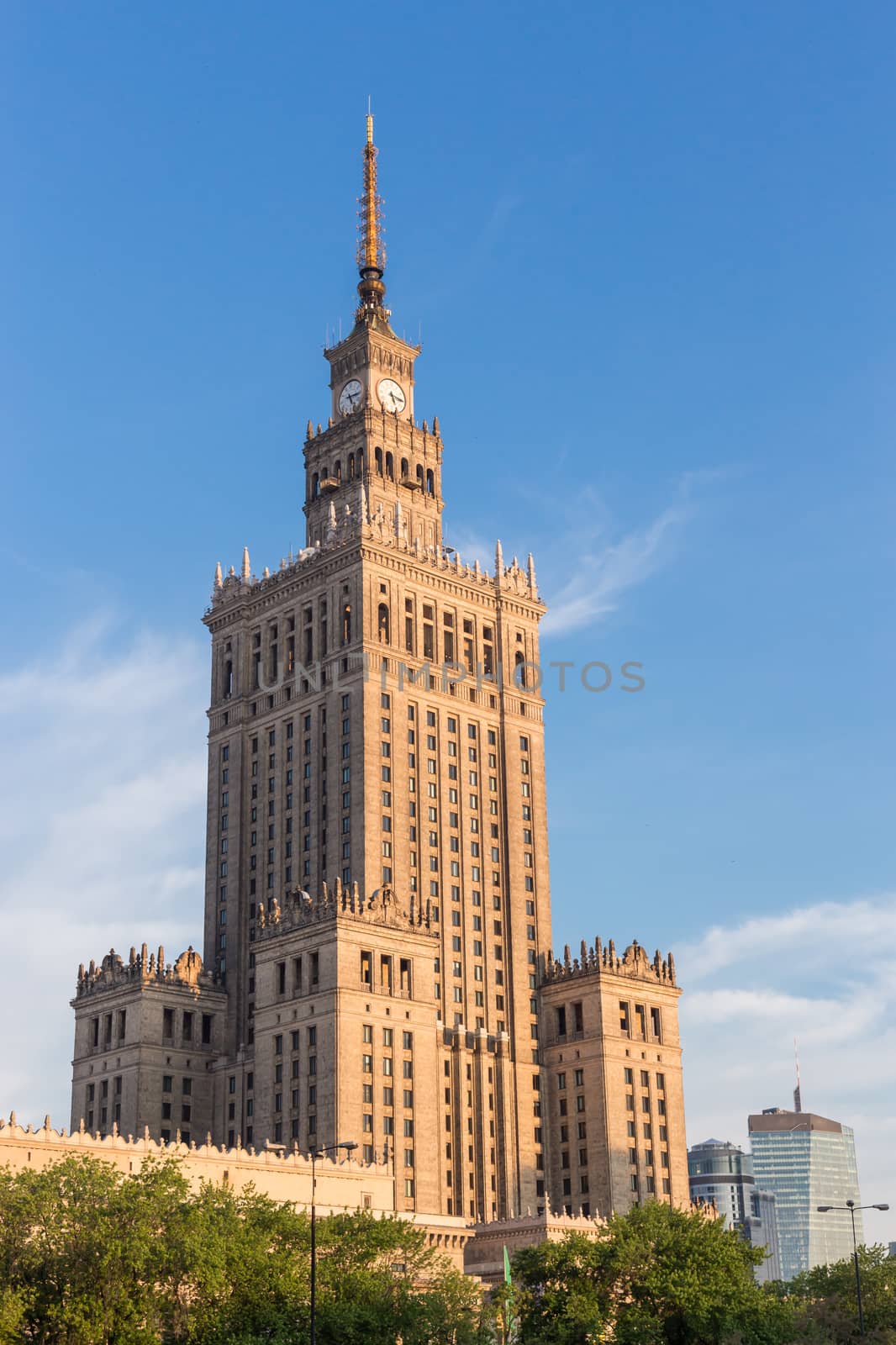 Palace of Culture and Science in Warsaw, Poland