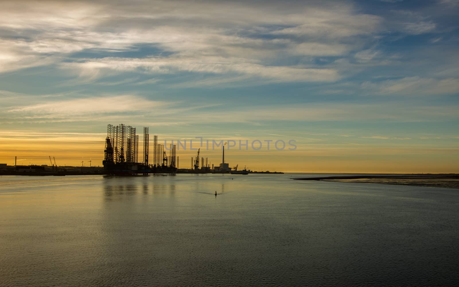 Early morning Esbjerg, Denmark