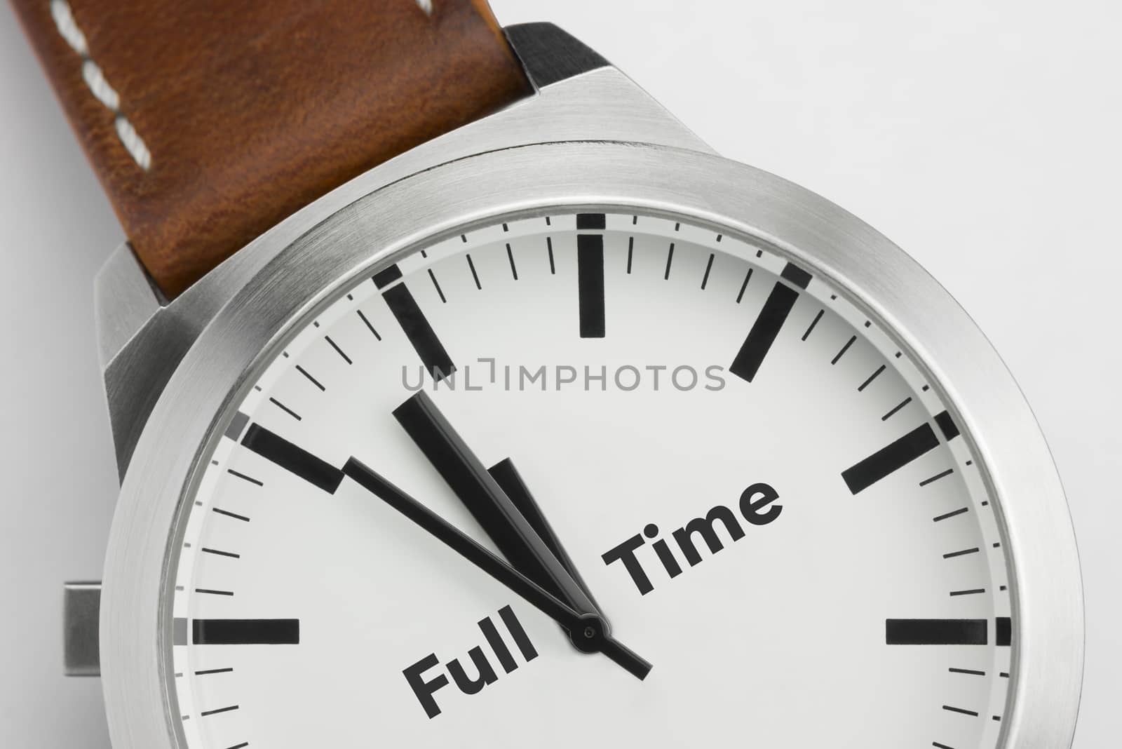 Watch with text Full Time
 by Tofotografie