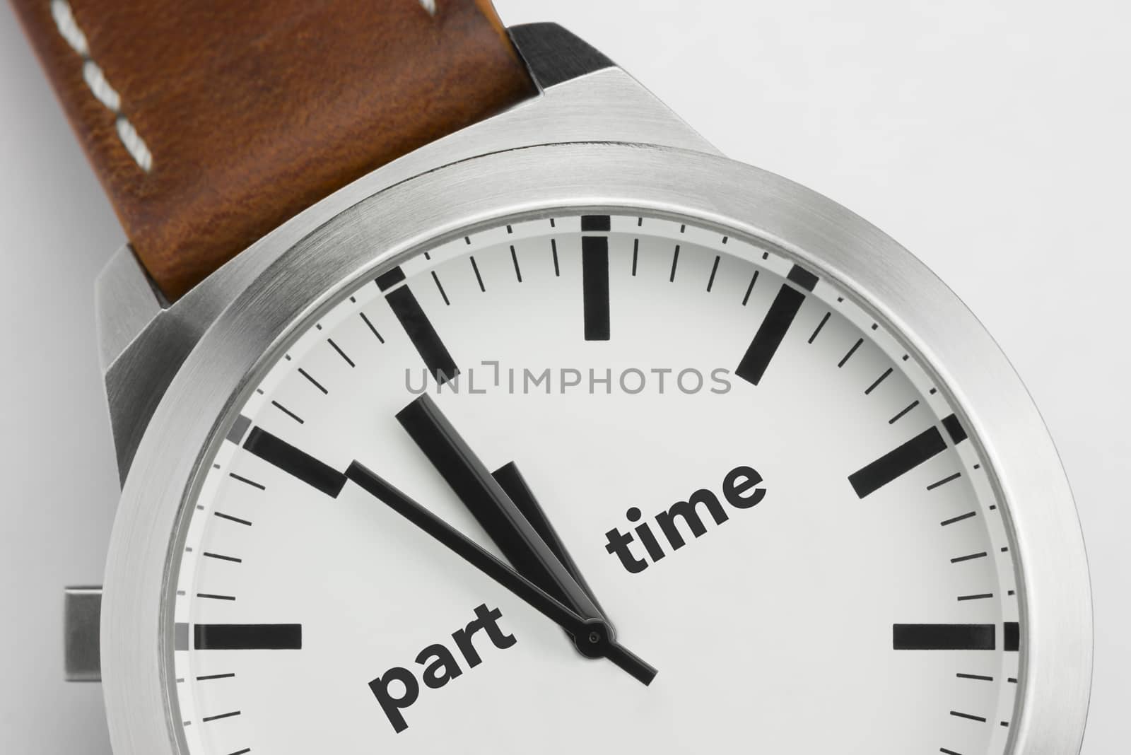 Watch with text Part Time
 by Tofotografie