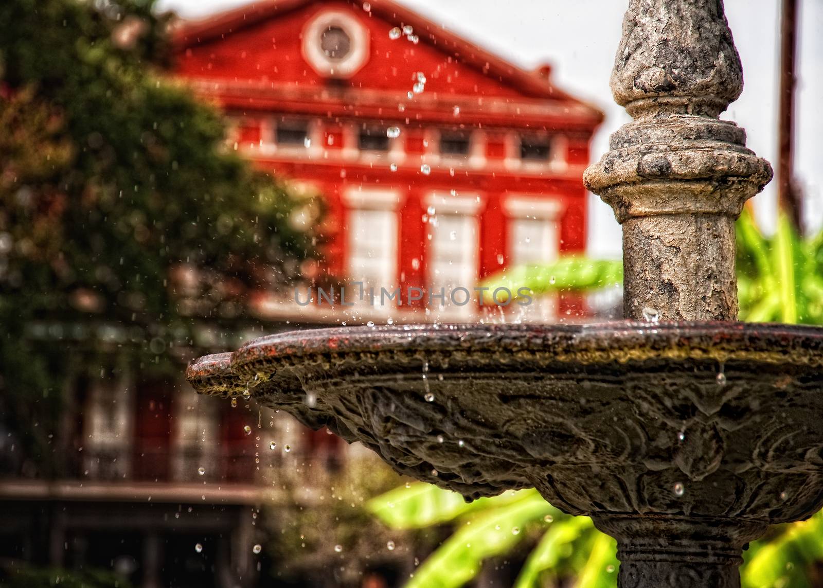 Fountain with Dripping Water by Charidy