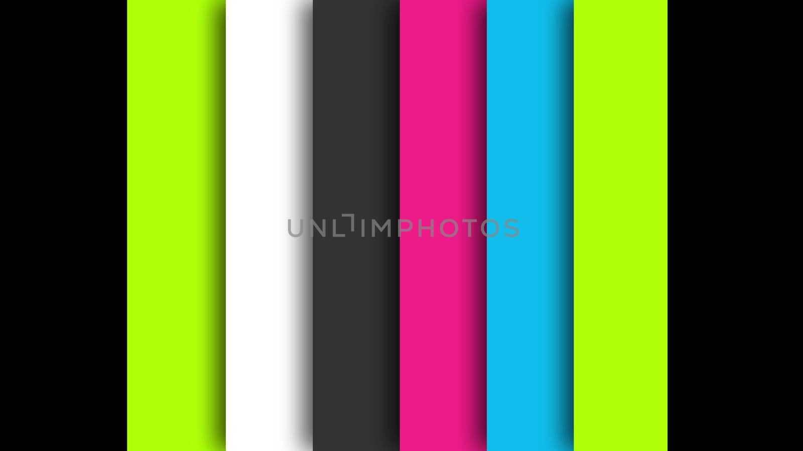 Abstract background with colorful lines. 3d rendering