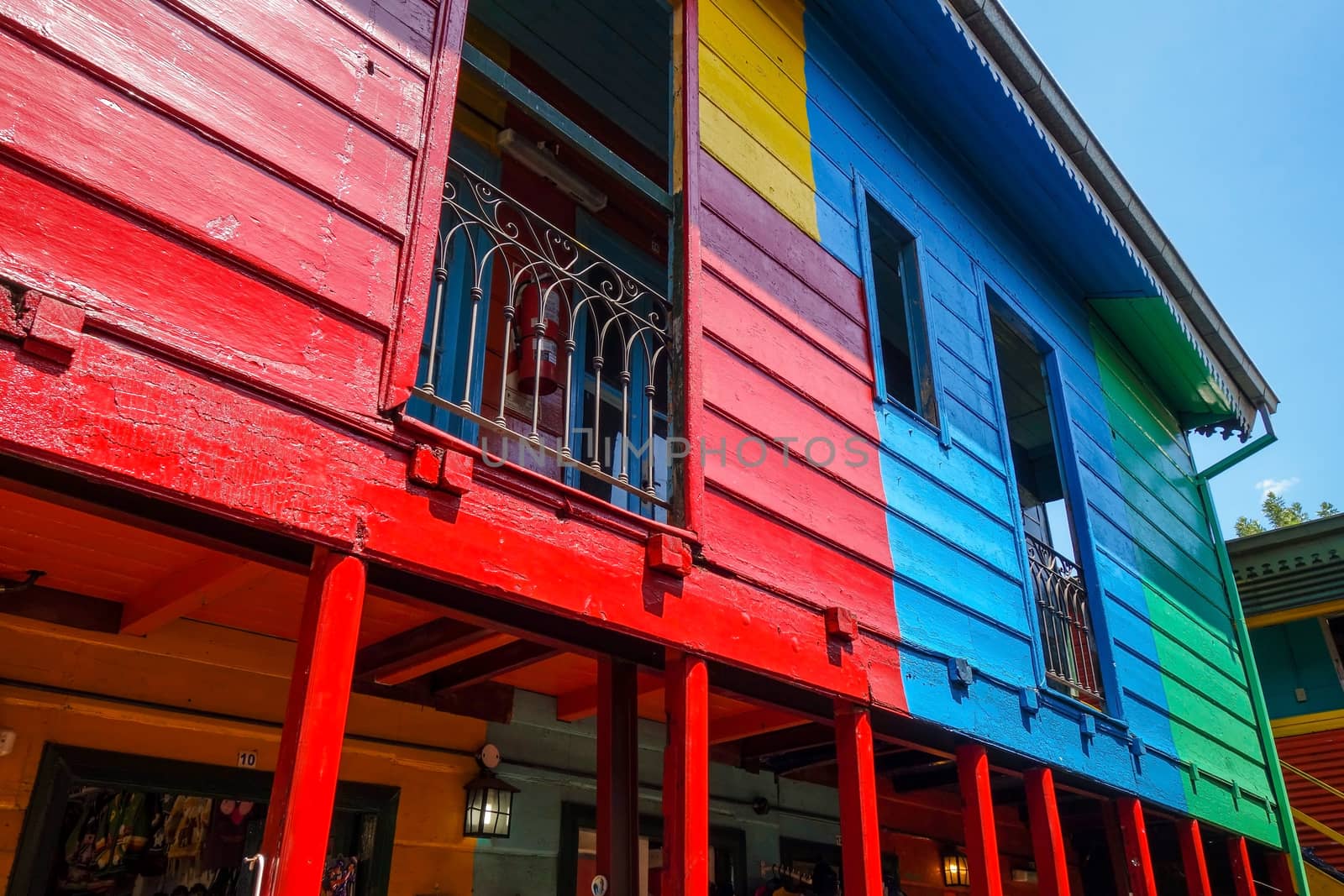 Colorful houses in Caminito, Buenos Aires, Argentina