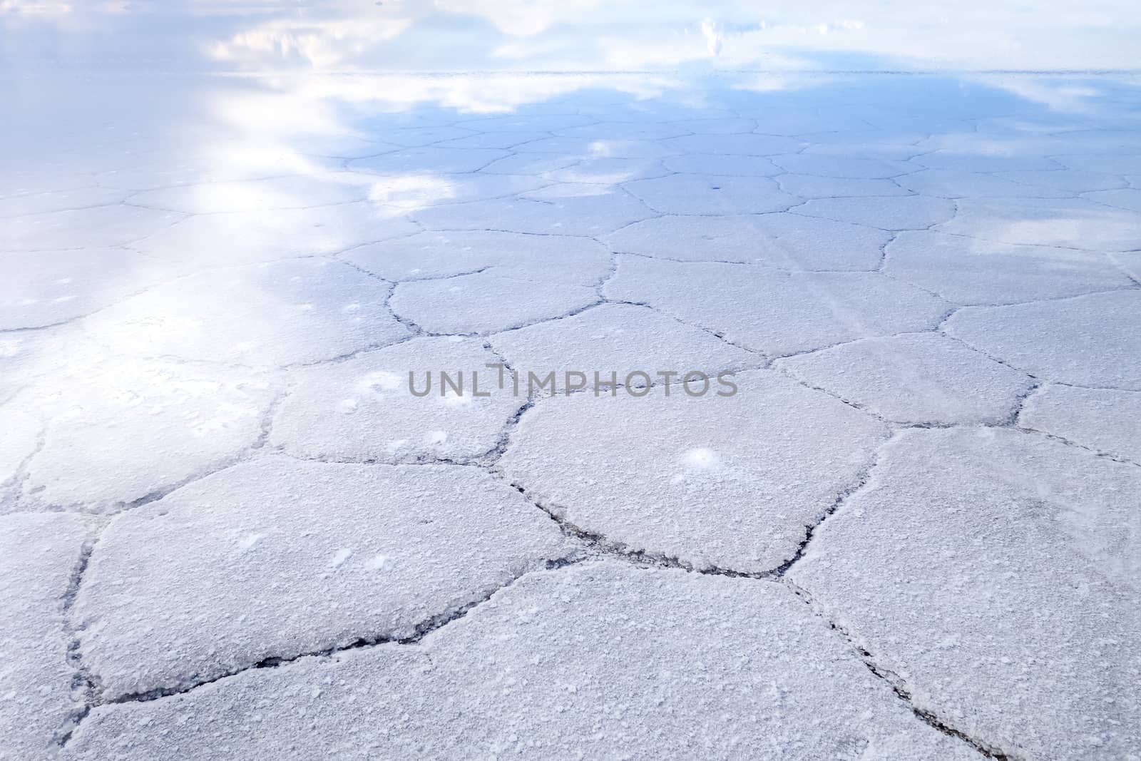 Salar de Uyuni salt white flats desert, Andes Altiplano, Bolivia